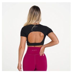 NVGTN  Open Back crop  top L
